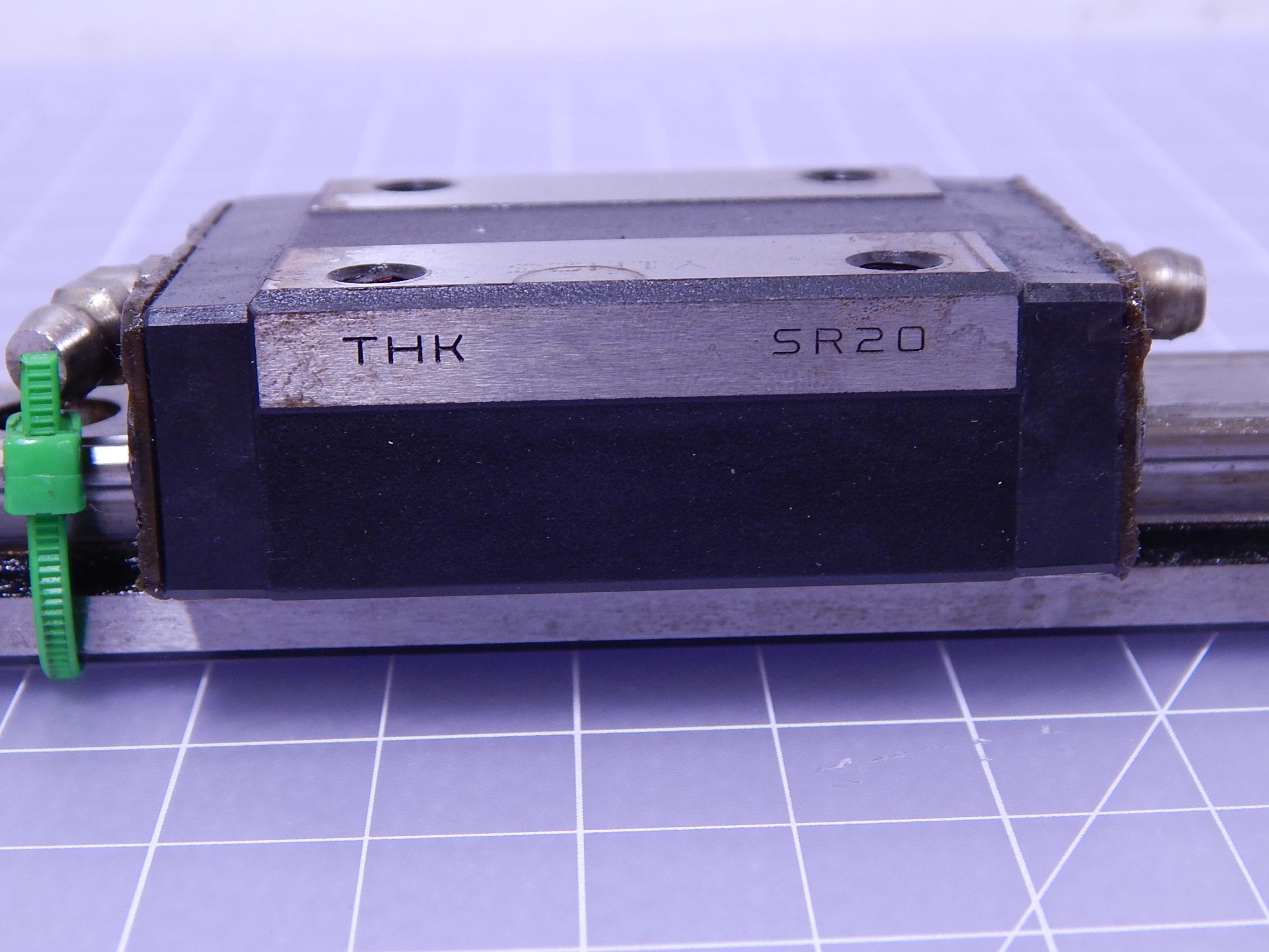 THK SR20 Linear Bearings w/ 44 3/4 In Rail ( 2 bearings) T139585